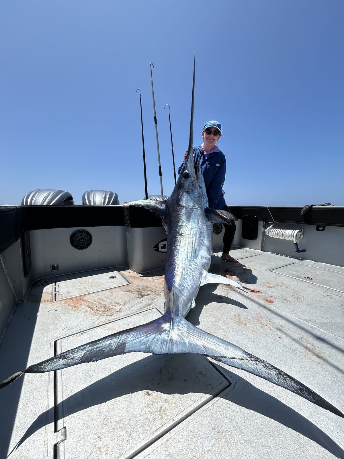 Swordfish fishing in Venice Louisiana