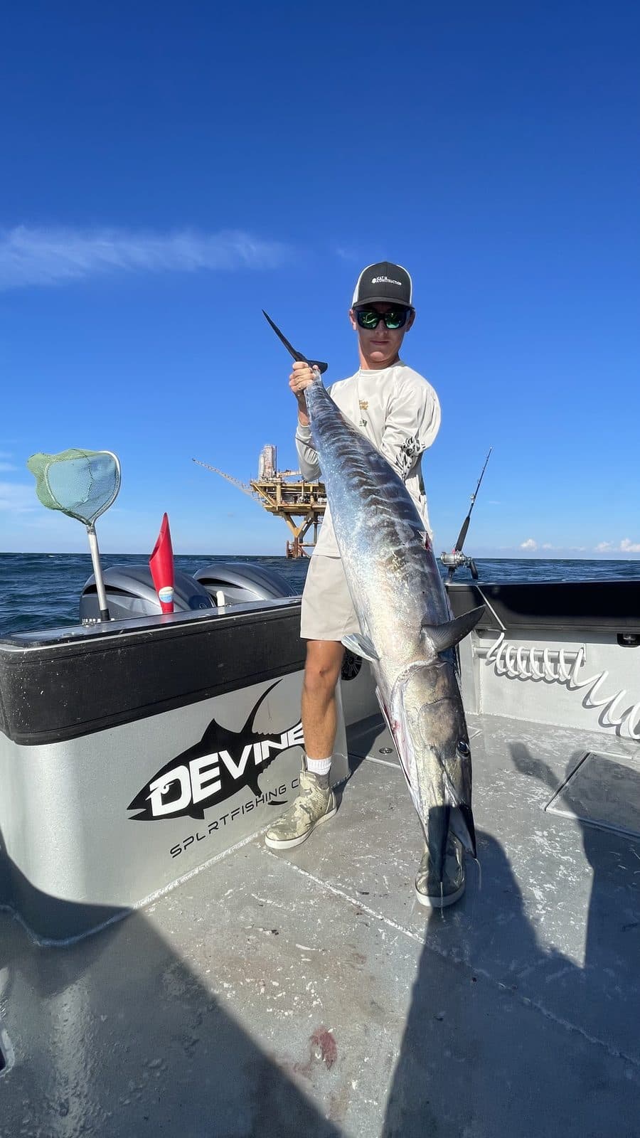 Wahoo fishing in Venice Louisiana